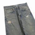 画像3: DAIRIKU/"Damage" Straight Denim Pants（Indigo） 【30%OFF】［"ダメージ"ストレートデニムパンツ-24春夏］
