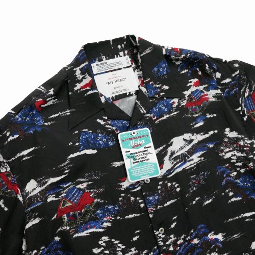 他の写真2: DAIRIKU/"Cliff" Aloha Shirt（Black）［アロハシャツ-24春夏］