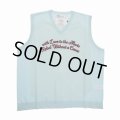 DAIRIKU/"Letter" Skeleton Knit Vest（Skeleton Light Blue）［スケルトンベスト-24春夏］
