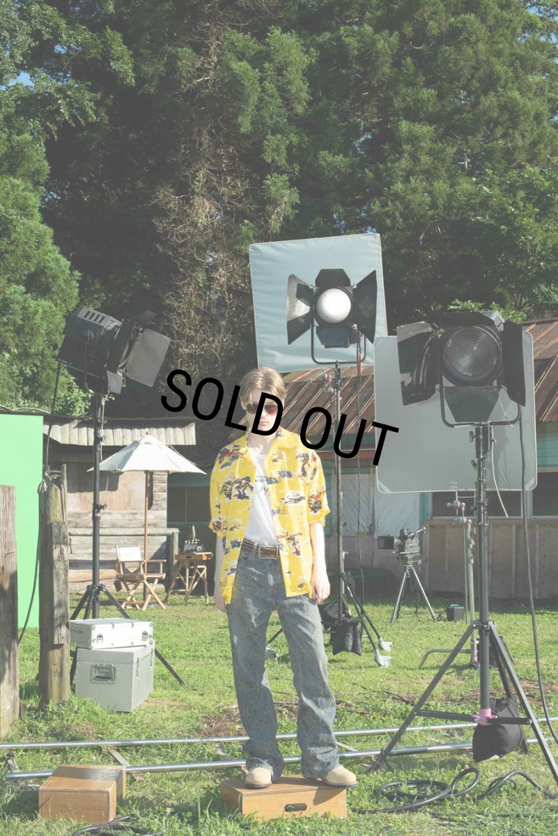 画像3: 【50%OFF】DAIRIKU/"Cliff" Aloha Shirt（Yellow）［アロハシャツ-24春夏］ (3)