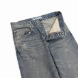 画像4: DAIRIKU/"Damage" Flare Denim Pants（Indigo） 【30%OFF】［"ダメージ"フレアデニムパンツ-24春夏］