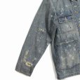 画像5: 【30%OFF】DAIRIKU/"Damage" Denim Cover All（Indigo）［"ダメージ"デニムカバーオール-24春夏］