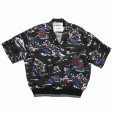 画像1: DAIRIKU/"Cliff" Aloha Rib Shirt（Black）［アロハリブシャツ-24春夏］ (1)