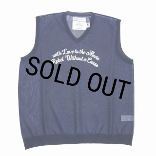 DAIRIKU 2021 Spring/Summer ニットベスト DAIRIKU(ダイリク) ニットベスト21SS K-6 21SS K-6 ブルー サイズ Free