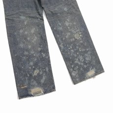 画像7: DAIRIKU/"Damage" Straight Denim Pants（Indigo） 【30%OFF】［"ダメージ"ストレートデニムパンツ-24春夏］ (7)