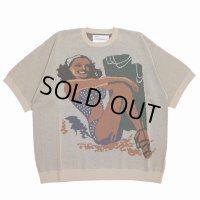 DAIRIKU/"Smiling Girl" Pullover Knit（Beige） 【30%OFF】［プルオーバーニット-24春夏］