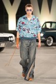 画像3: DAIRIKU/"Cliff" Aloha Rib Shirt（Blue）［アロハリブシャツ-24春夏］ (3)