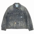 画像1: 【30%OFF】DAIRIKU/"Damage" Denim Jacket（Indigo）［"ダメージ"デニムJKT-24春夏］ (1)