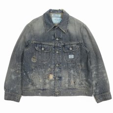 画像1: 【30%OFF】DAIRIKU/"Damage" Denim Jacket（Indigo）［"ダメージ"デニムJKT-24春夏］ (1)