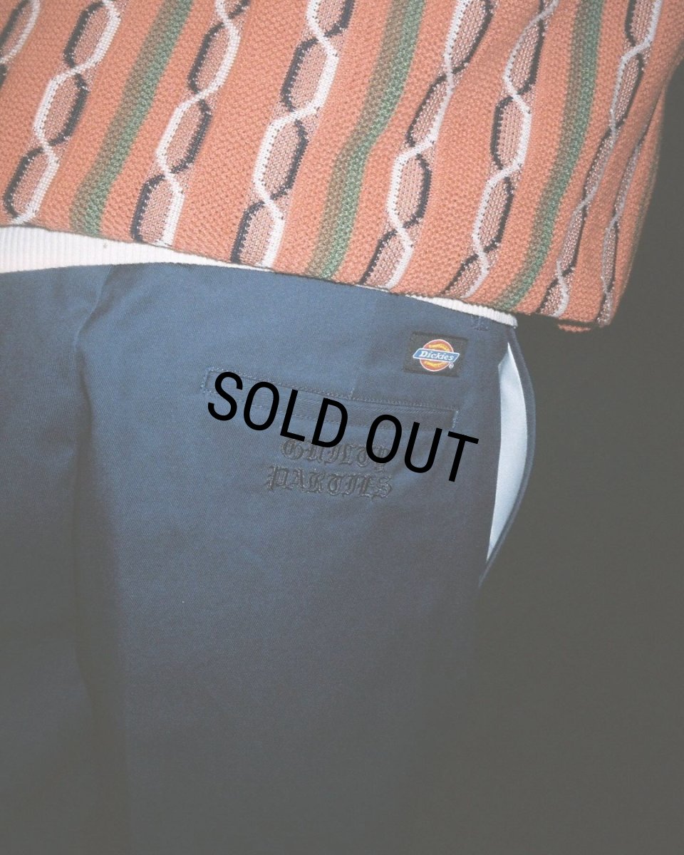 画像4: WACKO MARIA/DICKIES / PLEATED TROUSERS（NAVY）［ワンタックトラウザース-24春夏］ (4)