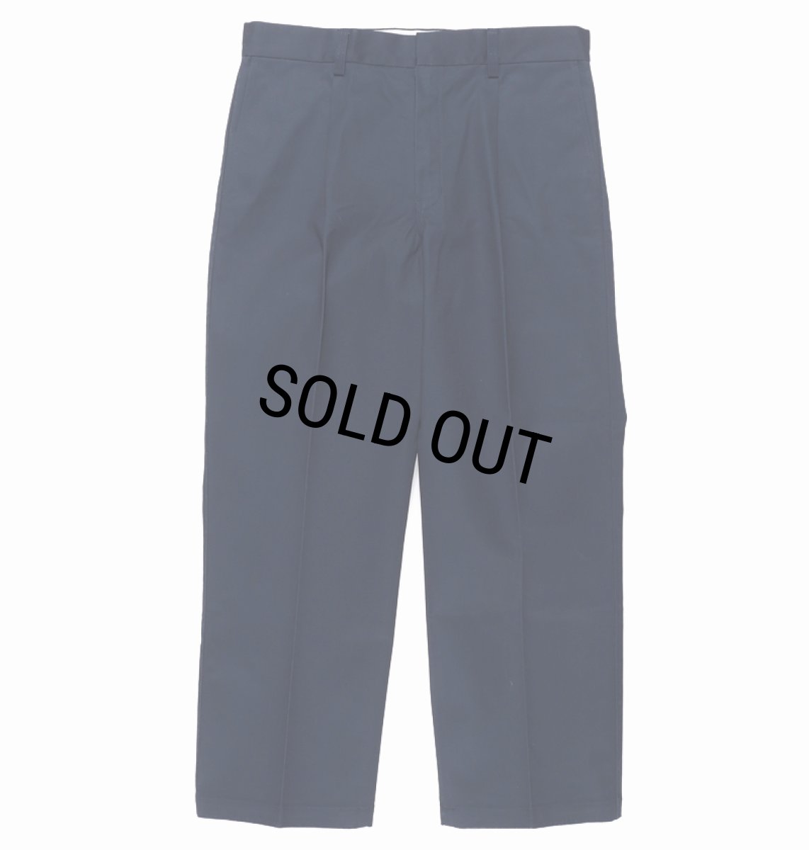 画像2: WACKO MARIA/DICKIES / PLEATED TROUSERS（NAVY）［ワンタックトラウザース-24春夏］ (2)