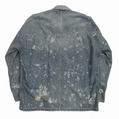 他の写真2: 【30%OFF】DAIRIKU/"Damage" Denim Cover All（Indigo）［"ダメージ"デニムカバーオール-24春夏］