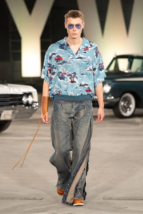 他の写真3: DAIRIKU/"Cliff" Aloha Rib Shirt（Blue）［アロハリブシャツ-24春夏］