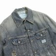 画像3: 【30%OFF】DAIRIKU/"Damage" Denim Jacket（Indigo）［"ダメージ"デニムJKT-24春夏］ (3)