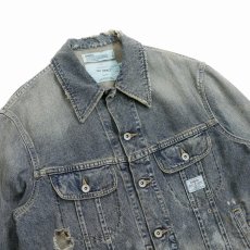 画像3: 【30%OFF】DAIRIKU/"Damage" Denim Jacket（Indigo）［"ダメージ"デニムJKT-24春夏］ (3)