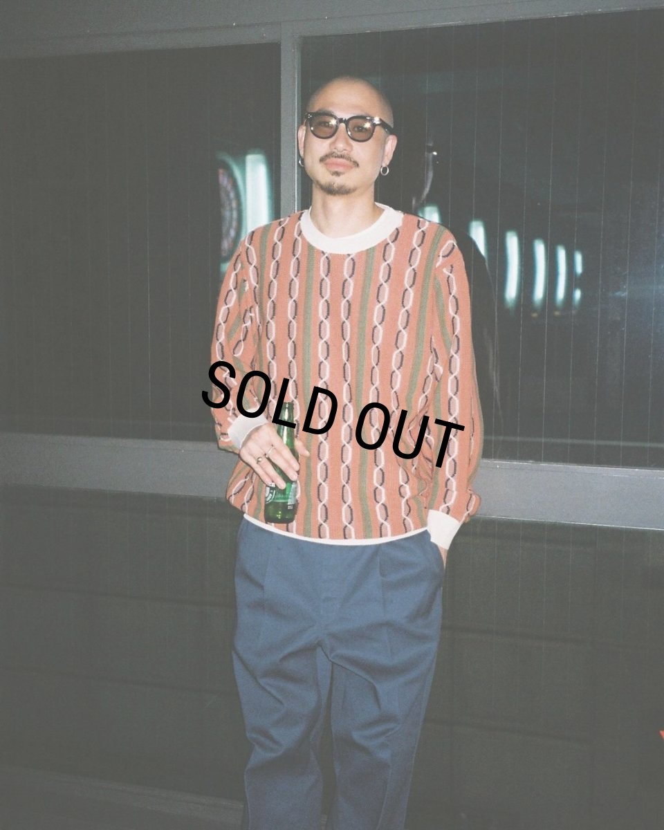 画像3: WACKO MARIA/DICKIES / PLEATED TROUSERS（NAVY）［ワンタックトラウザース-24春夏］ (3)