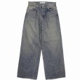 画像1: DAIRIKU/"Wide" Denim Pants（Indigo）［"ワイド"デニムパンツ-24春夏］ (1)