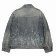 画像2: 【30%OFF】DAIRIKU/"Damage" Denim Jacket（Indigo）［"ダメージ"デニムJKT-24春夏］ (2)