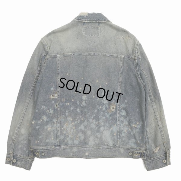 画像2: 【30%OFF】DAIRIKU/"Damage" Denim Jacket（Indigo）［"ダメージ"デニムJKT-24春夏］