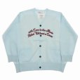 画像1: DAIRIKU/"Letter" Skeleton Cardigan（Skeleton Light Blue）［スケルトンカーディガン-24春夏］ (1)