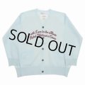 DAIRIKU/"Letter" Skeleton Cardigan（Skeleton Light Blue）［スケルトンカーディガン-24春夏］