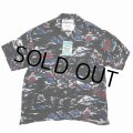 DAIRIKU/"Cliff" Aloha Shirt（Black）［アロハシャツ-24春夏］
