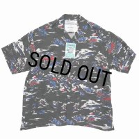 DAIRIKU/"Cliff" Aloha Shirt（Black）［アロハシャツ-24春夏］