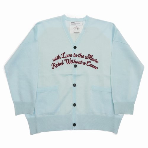 他の写真1: DAIRIKU/"Letter" Skeleton Cardigan（Skeleton Light Blue）［スケルトンカーディガン-24春夏］