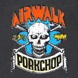 画像4: PORKCHOP/AP SKELETON TEE（×AIRWALK CLASSICS）（ASH BLACK）［プリントT-24春夏］ (4)