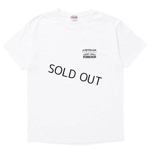 画像2: PORKCHOP/AIR PORK TEE（×AIRWALK CLASSICS）（WHITE）［プリントT-24春夏］