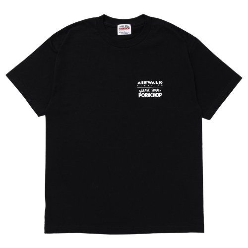 他の写真1: PORKCHOP/AIR PORK TEE（×AIRWALK CLASSICS）（BLACK）［プリントT-24春夏］