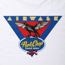 画像4: PORKCHOP/AP TRIANGLE TEE（×AIRWALK CLASSICS）（WHITE）［プリントT-24春夏］ (4)