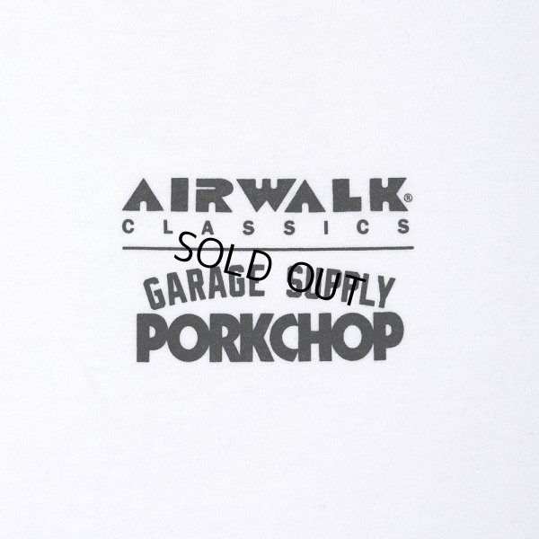 画像3: PORKCHOP/AP SKELETON TEE（×AIRWALK CLASSICS）（WHITE）［プリントT-24春夏］
