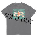PORKCHOP/AP OLLIEMAN TEE（×AIRWALK CLASSICS）（ASH BLACK）［プリントT-24春夏］