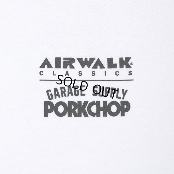 画像3: PORKCHOP/AIR PORK TEE（×AIRWALK CLASSICS）（WHITE）［プリントT-24春夏］