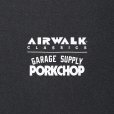 画像3: PORKCHOP/AP OLLIEMAN TEE（×AIRWALK CLASSICS）（ASH BLACK）［プリントT-24春夏］ (3)