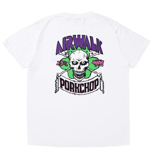 他の写真2: PORKCHOP/AP SKELETON TEE（×AIRWALK CLASSICS）（WHITE）［プリントT-24春夏］