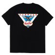 画像1: PORKCHOP/AP TRIANGLE TEE（×AIRWALK CLASSICS）（BLACK）［プリントT-24春夏］ (1)