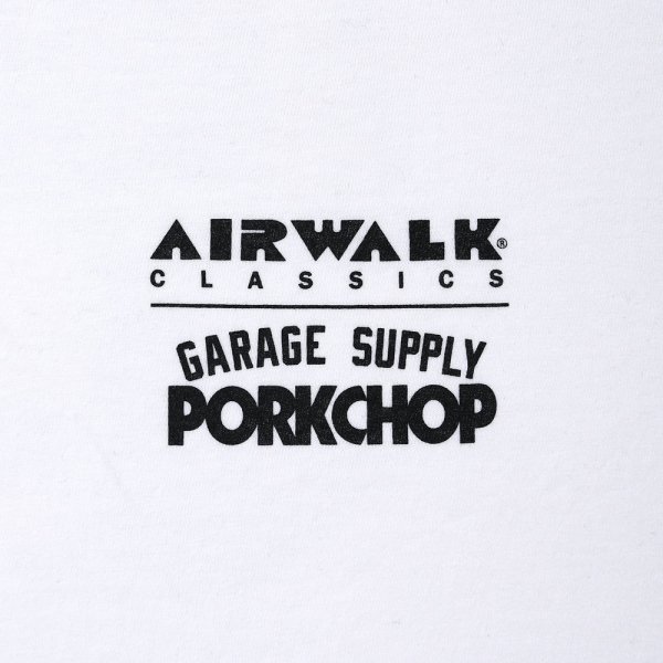 画像3: PORKCHOP/AP TRIANGLE TEE（×AIRWALK CLASSICS）（WHITE）［プリントT-24春夏］