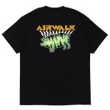 PORKCHOP/AIR PORK TEE（×AIRWALK CLASSICS）（BLACK）［プリントT-24春夏］