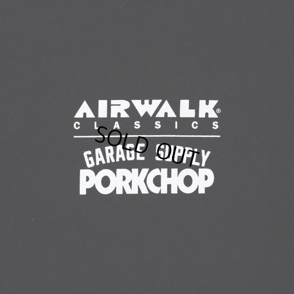 画像3: PORKCHOP/AP TRIANGLE TEE（×AIRWALK CLASSICS）（BLACK）［プリントT-24春夏］