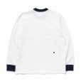 画像2: RATS/TRIM LS TEE（WHITE）［トリム長袖T-24春夏］ (2)