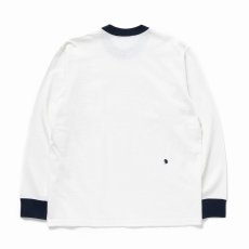 画像2: 【40%OFF】RATS/TRIM LS TEE（WHITE）［トリム長袖T-24春夏］ (2)