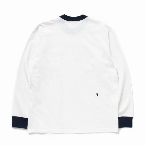 画像2: RATS/TRIM LS TEE（WHITE）［トリム長袖T-24春夏］