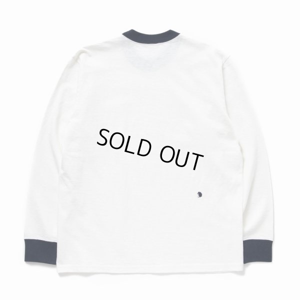 画像2: 【40%OFF】RATS/TRIM LS TEE（WHITE）［トリム長袖T-24春夏］