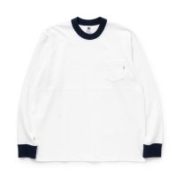 RATS/TRIM LS TEE（WHITE）［トリム長袖T-24春夏］