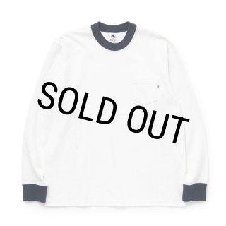 40%OFF】RATS/TRIM LS TEE（WHITE）［トリム長袖T-24春夏］ - JONAS