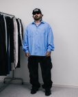 画像4: COOTIE PRODUCTIONS/120/2 Broad L/S Shirt（Saxe）［ブロードシャツ-24春夏］