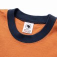 画像3: RATS/TRIM LS TEE BACK PRINT（ORANGE）［トリム長袖T-24春夏］