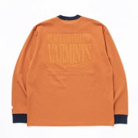 RATS/TRIM LS TEE BACK PRINT（ORANGE）［トリム長袖T-24春夏］